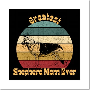 Greatest Shepherd Mom Posters and Art